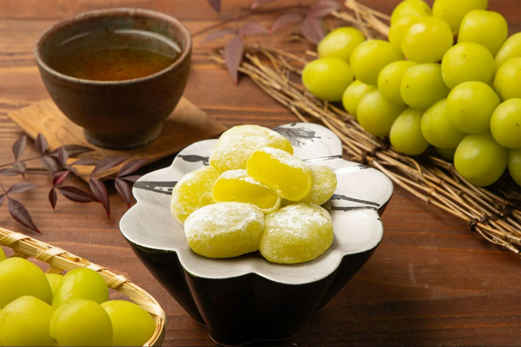 Shine Muscat Mochi, a premium ingredient popular in Japan.