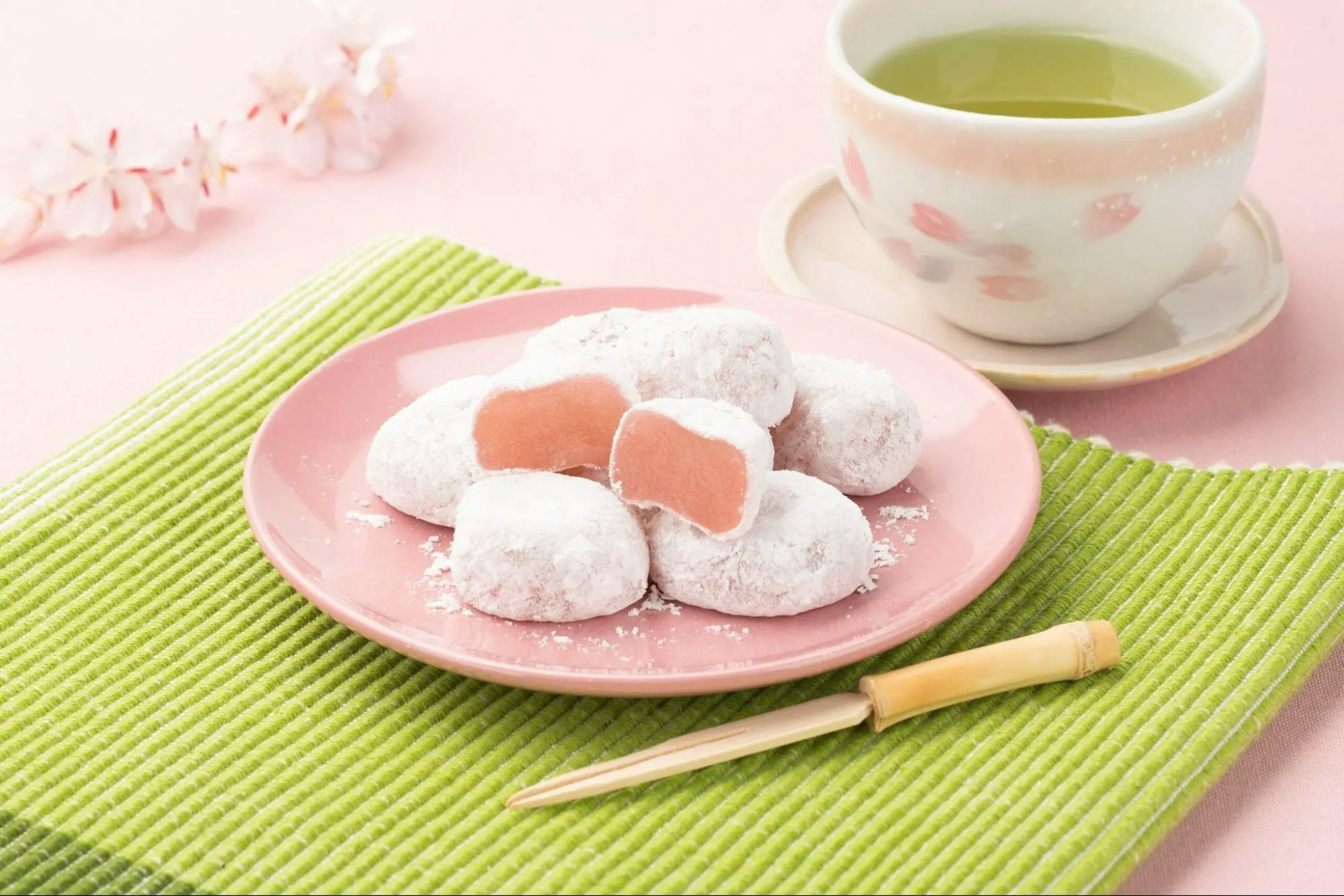 Sakura Mochi, inspired by Japan’s iconic cherry blossoms.
