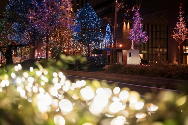 Mesmerizing Christmas illumination.