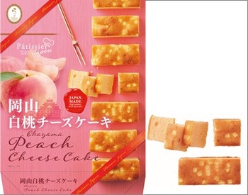 Okayama White Peach Cheesecake