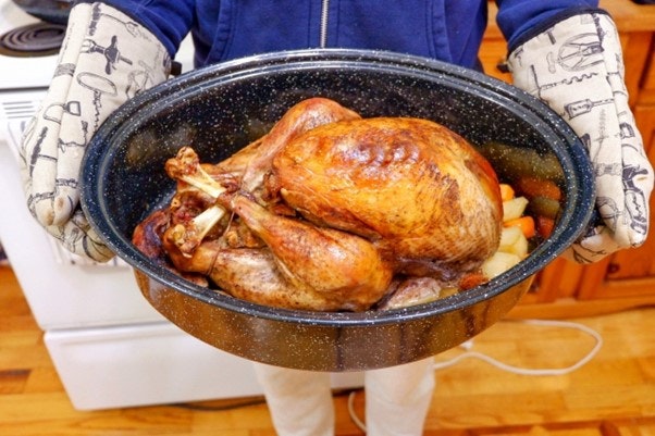 Roasted turkey