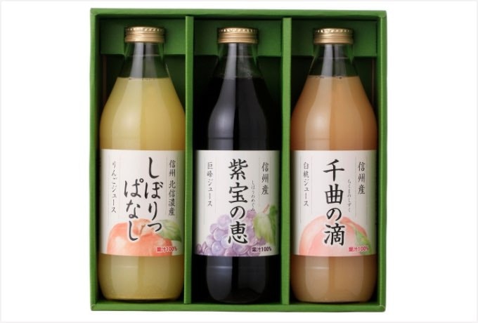 Premium Fruit Juices Made from Japanese Fruits