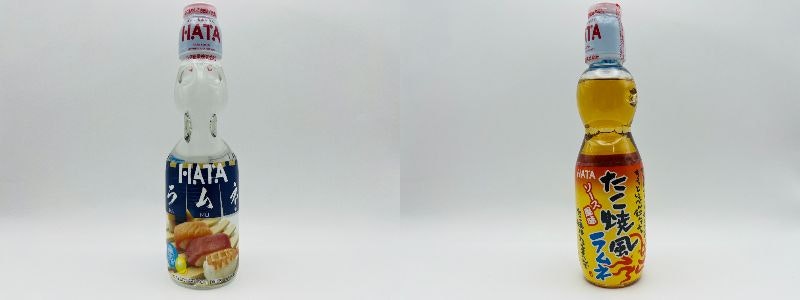 "Sushi Ramune" and "Takoyaki Ramune"