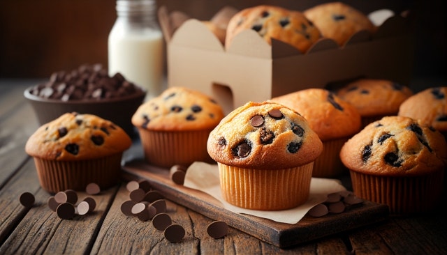 Chocolate chip muffins