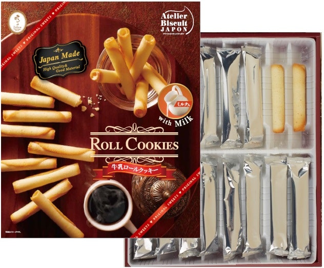 Milk Roll Cookies