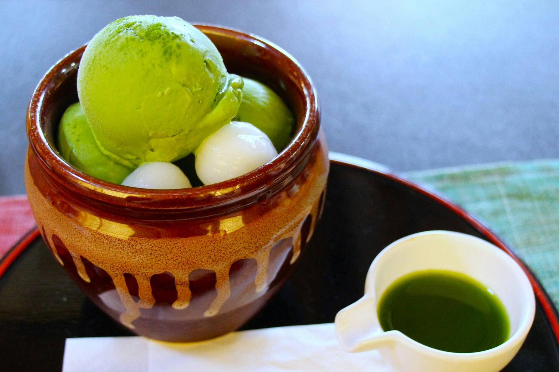 Matcha ice cream
